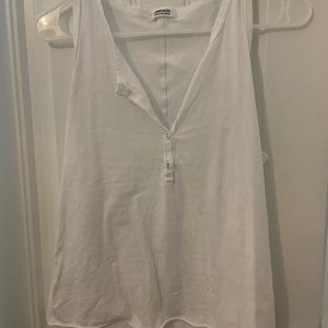 LA MADE WHITE TANK